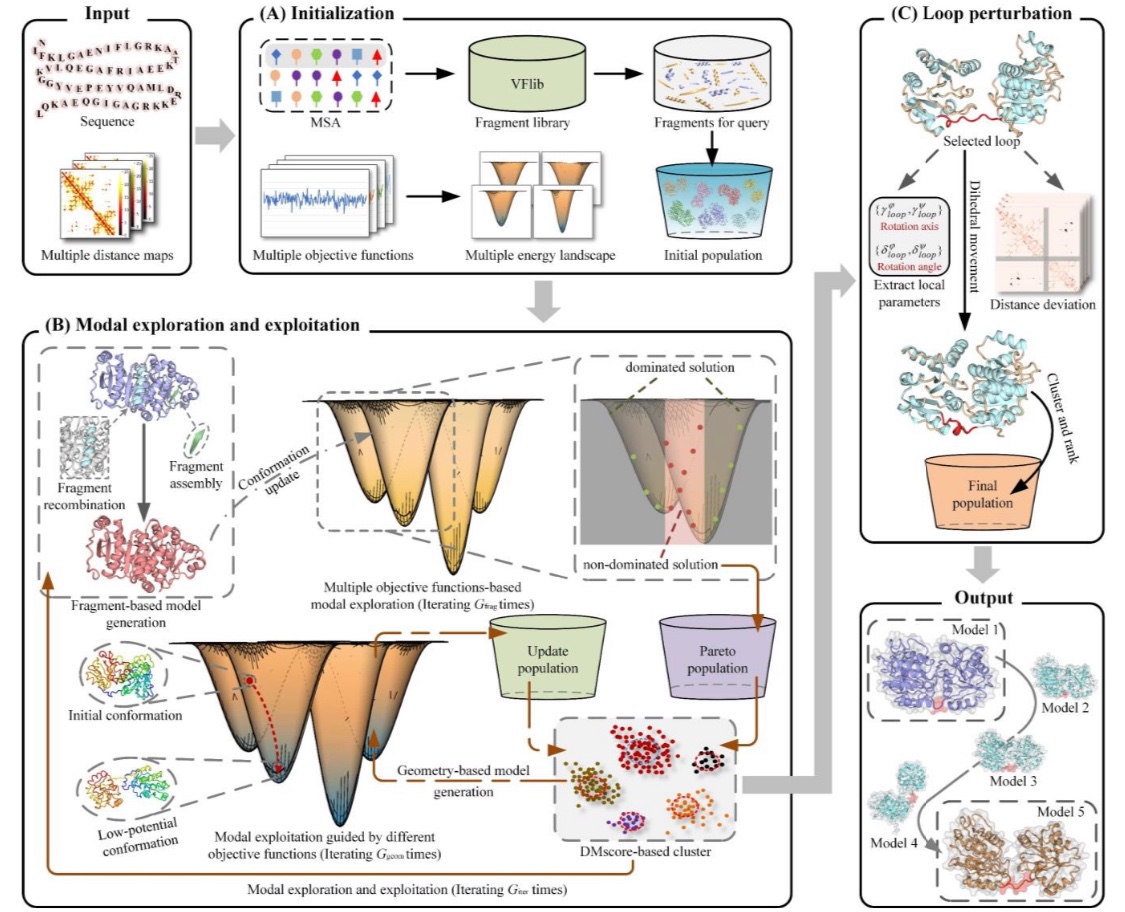 DdelAlamo's tweet photo. “Protein multiple conformations prediction using multi-objective evolution algorithm”

“…multiple competing optimization objectives can further assist conformational search to improve prediction accuracy”

https://t.co/pPCQgFTFph https://t.co/CpkcQuGfxA