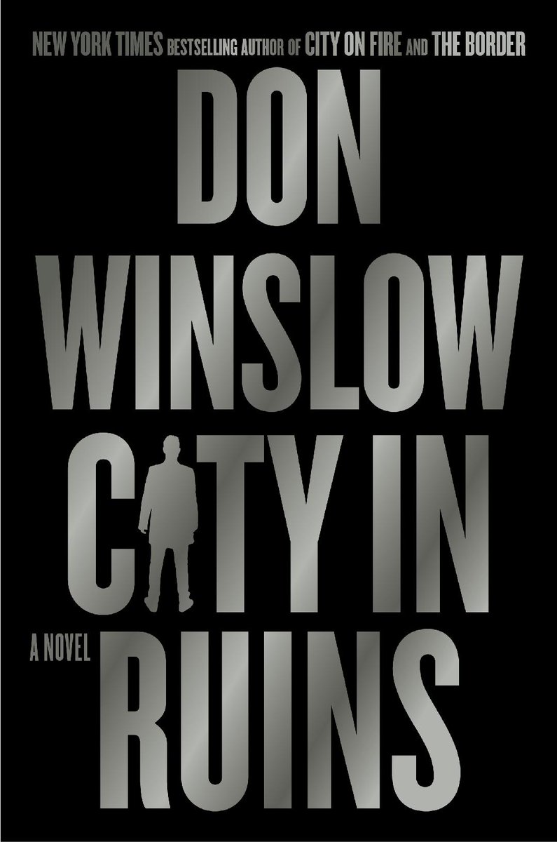donwinslow's tweet photo. This is my last book.

This is the cover of #CityInRuins the third and final book of the Danny Ryan trilogy after #CityonFire and #CityOfDreams and the final book of my writing career.

It will publish early 2024.

Thank you to every reader who supported me for four decades. https://t.co/FJ0fqywS3F