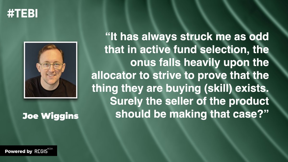 RobinJPowell's tweet photo. Asset managers are not only selling skill, says @BehaviouralJoe —  they are paying people a great deal of money on the basis that they possess it. 

They should probably think about it more than they seem to. 
#EvidenceInvesting #Stocks https://t.co/ZupHIvOncb https://t.co/YiivCqWK4T