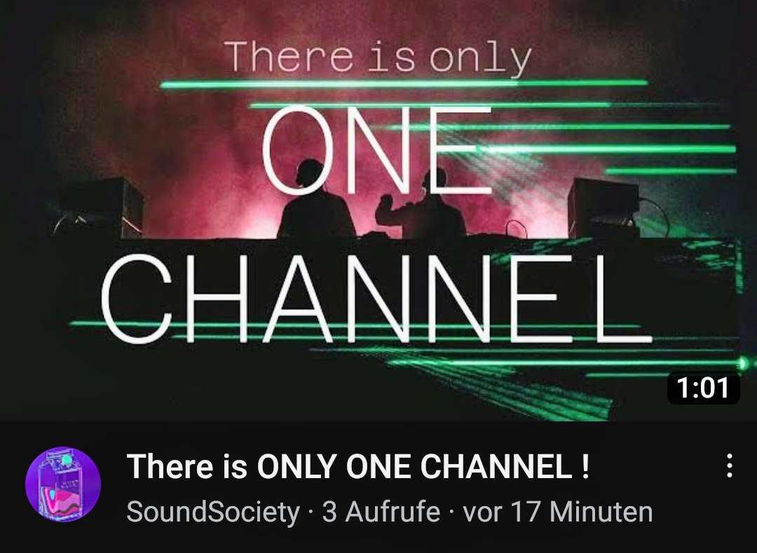 fotokunst66's tweet photo. We have a channel trailer guys!
#soundsociety #music #youtube #deephouse #mix #bass #trance #techno 🎶 🌊
https://t.co/a9C5HdNQPR https://t.co/5Yk4KrehwL