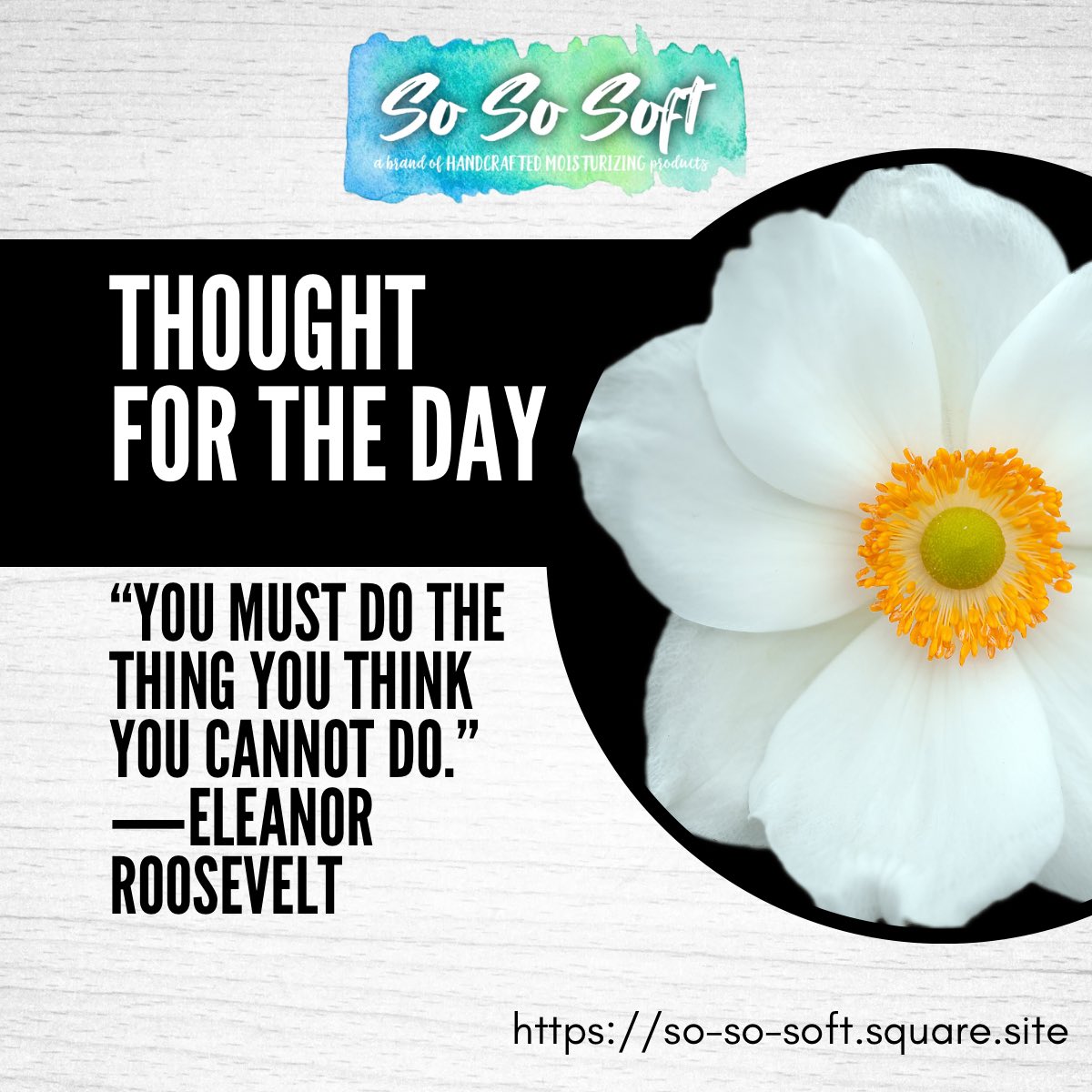 SoSoSoft19's tweet photo. Hey, Softies!
#doit 
#thoughtfortheday https://t.co/WkjsqbgRu2