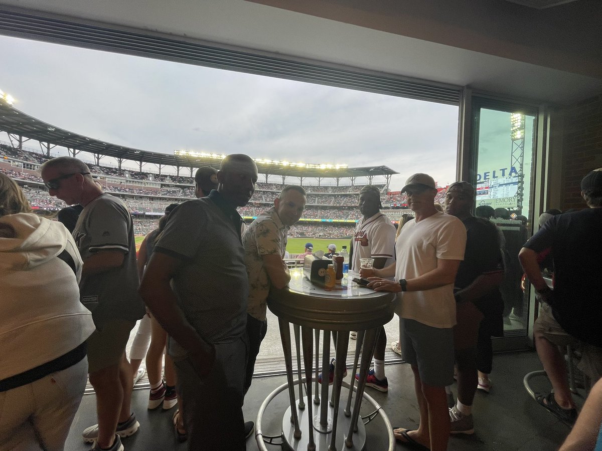 NGAGeorgia's tweet photo. NGAGA Conference Day 1! ⚾️🏟️ 

Even though Braves lost it was a great way to end the first day of the NGAGA conference! #GoBraves https://t.co/FRjoGH8uWL