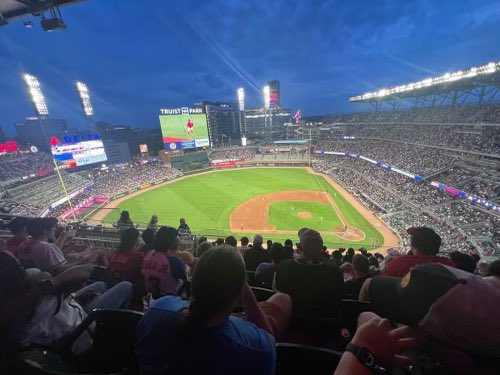 NGAGeorgia's tweet photo. NGAGA Conference Day 1! ⚾️🏟️ 

Even though Braves lost it was a great way to end the first day of the NGAGA conference! #GoBraves https://t.co/FRjoGH8uWL