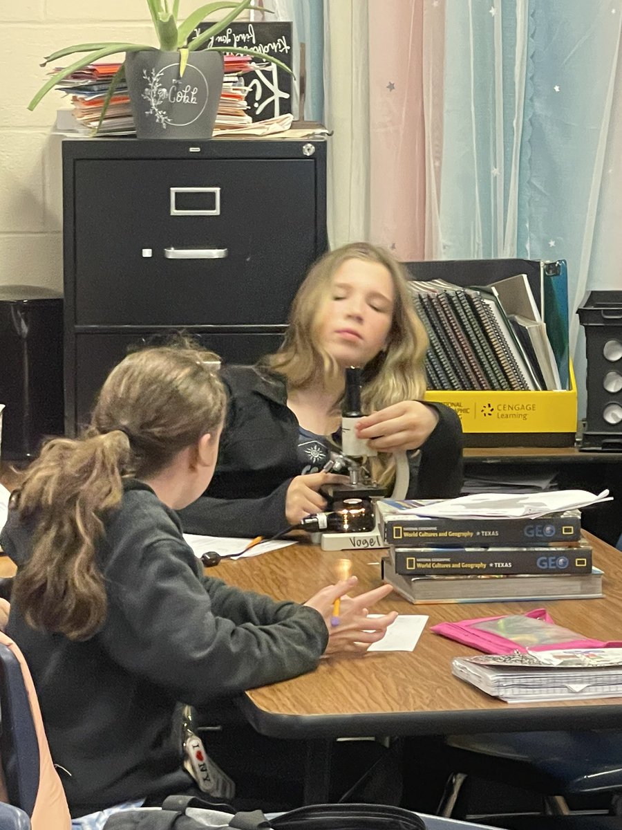 sciencewithcobb's tweet photo. This weeks pond water lab 🧫 🔬👩🏻‍🔬 @ConroeISD @vogeltexans https://t.co/TLDILSFakb