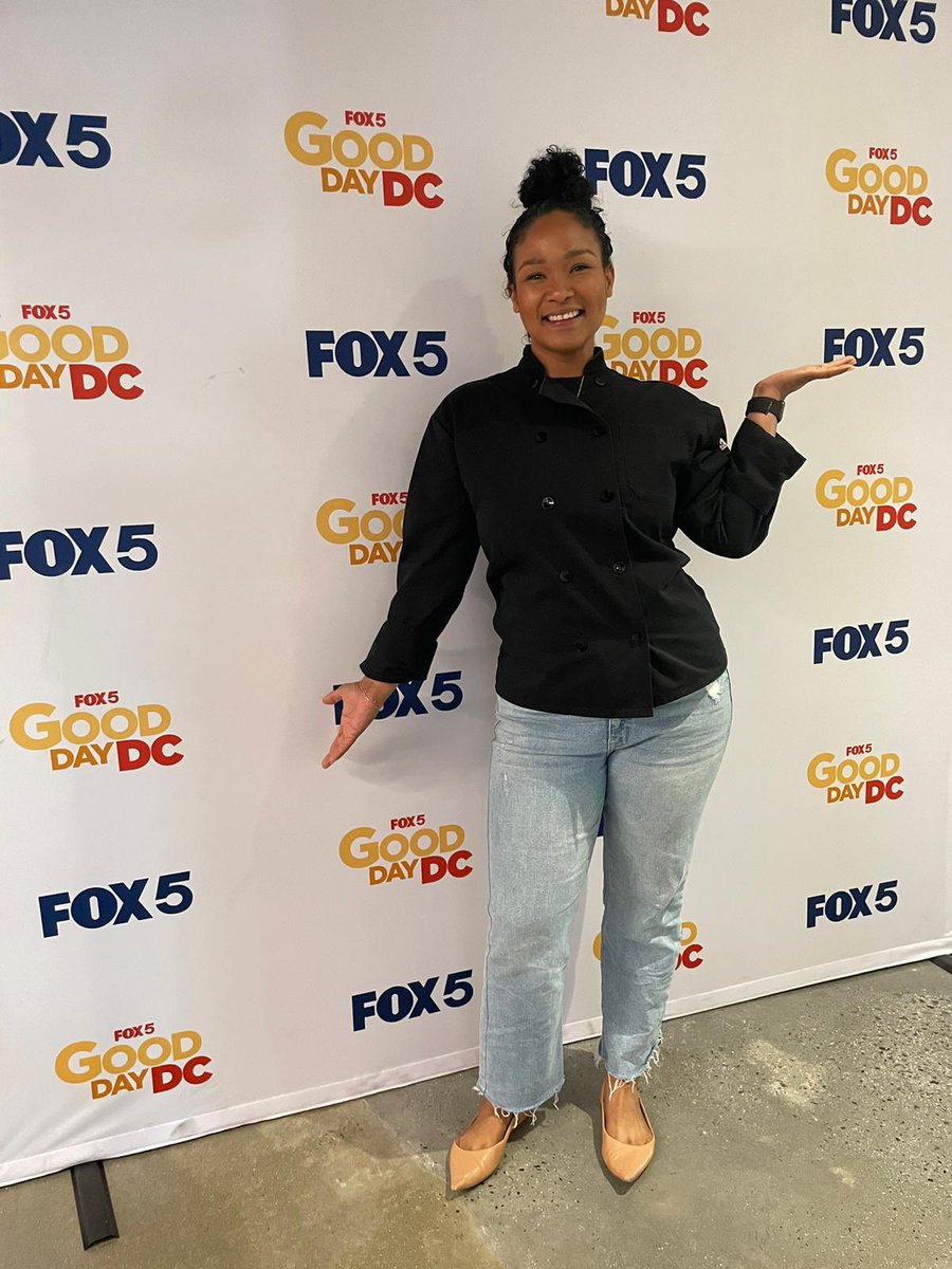 Are you ready for the #BlackWomenInFood Summit?  We are off to an early start with Chef Patrice Cunningham, owner of <a href="/Taegu_Kimchi/">Tae-Gu Kimchi</a> representing us <a href="/fox5dc/">FOX 5 DC</a>! Doors open at 11am, see you there!