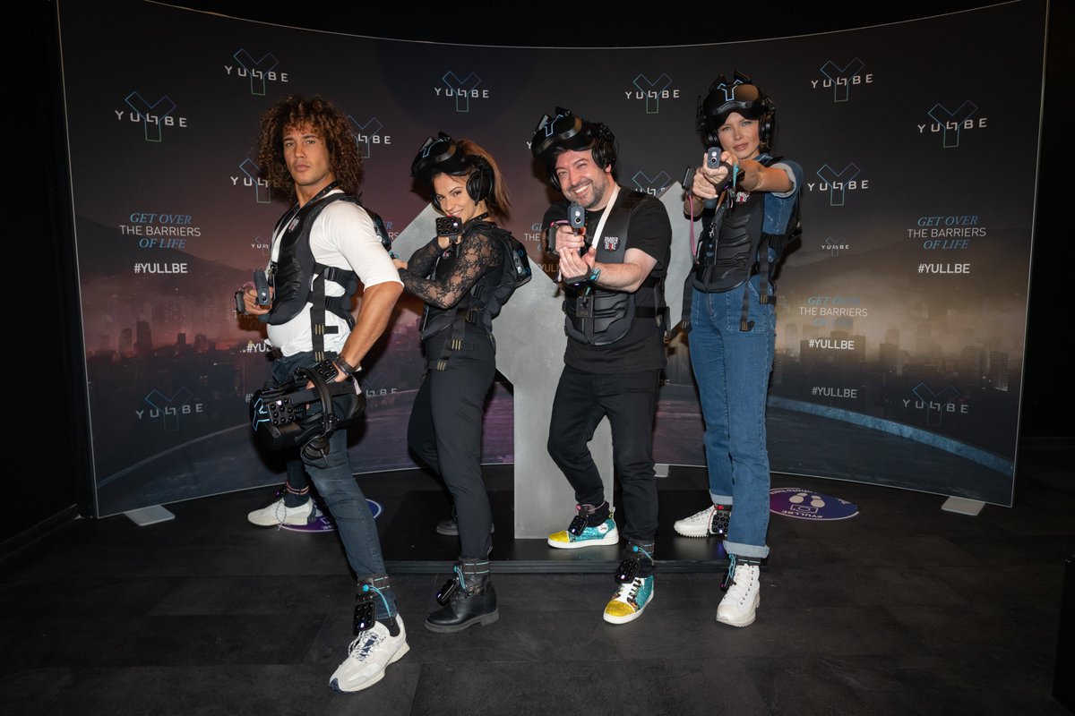 MichaelMack's tweet photo. Throwback to the incredible #kAmberBlake launch party! Thank you @jadelagardere for trusting us with the #VR adaptation of your story world! Huge thanks to all teams at @yullbe_official @mackoneofficial @mackridescom @VRCoaster & #MACKAnimation for the amazing job! https://t.co/lOyby1qeCp