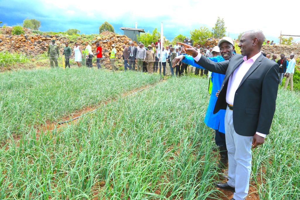WilliamsRuto's tweet photo. This shift from rain-fed agriculture will also enhance farmers’ earnings apart from making our country food sufficient. https://t.co/fHRW1YtgAy