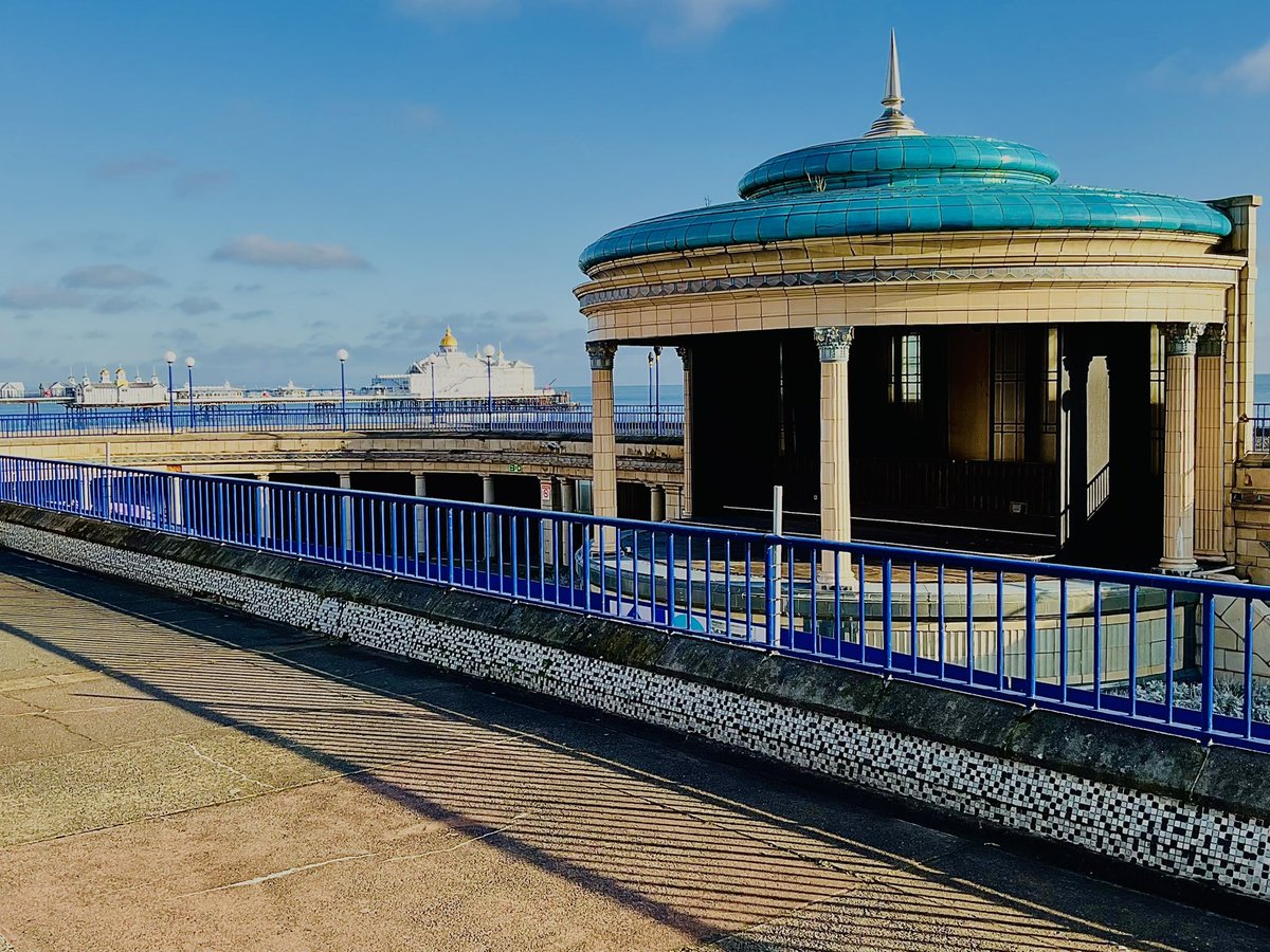 CumberlandEB's tweet photo. Eastbourne bandstand is back in action this summer, and we are directly opposite it . Check their website for what’s on offer ! https://t.co/K6nofQ1u27 https://t.co/ljUdnKKsX0