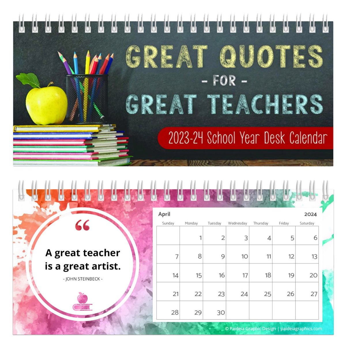 DailyEdQuotes's tweet photo. Teacher Appreciation Week is May 8-12! Use coupon code TEACHERAPPRECIATION for a 10% discount on this brand new desk calendar full of inspiring and encouraging quotes for teachers. https://t.co/WdtzFNCp8w
 
#TeacherAppreciation #Teacher #ThankATeacher #Quotes #InspirationalQuotes https://t.co/oacGstH65V