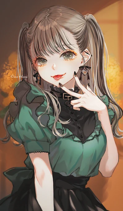 オレンジメイク地雷ちゃん 