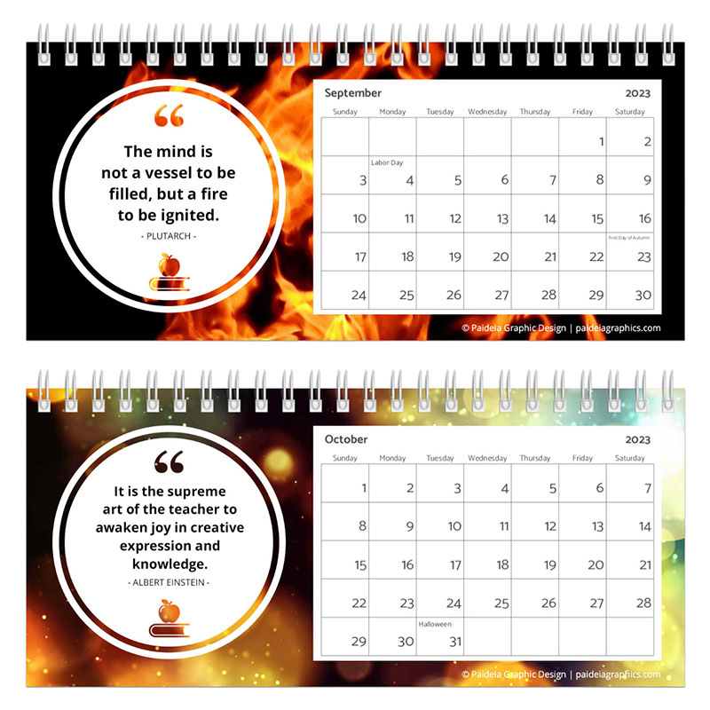 DailyEdQuotes's tweet photo. Teacher Appreciation Week is May 8-12! Use coupon code TEACHERAPPRECIATION for a 10% discount on this brand new desk calendar full of inspiring and encouraging quotes for teachers. https://t.co/WdtzFNCp8w
 
#TeacherAppreciation #Teacher #ThankATeacher #Quotes #InspirationalQuotes https://t.co/oacGstH65V