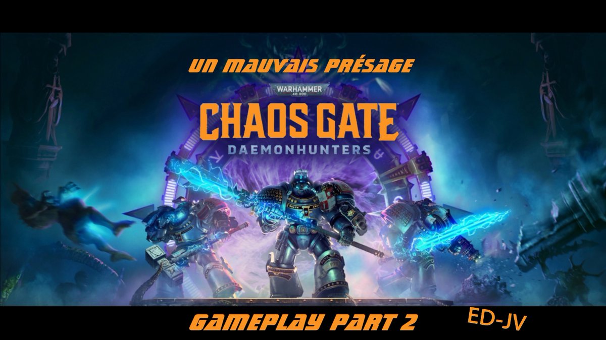 ED_JV_'s tweet photo. [FR] WARHAMMER 40K CHAOS GATE DAEMONHUNTERS - Part 2 - Gameplay PC en ultra - 4K - 60ips
YouTube : https://t.co/zugPaS1Xwa
#Warhammer40kChaosGate #gameplay #Warhammer40kChaosGateDaemonhunters #Warhammer40k #Daemonhunters #ComplexGames #FrontierFoundry #soluce #solution #game https://t.co/w1ncY0Yihg