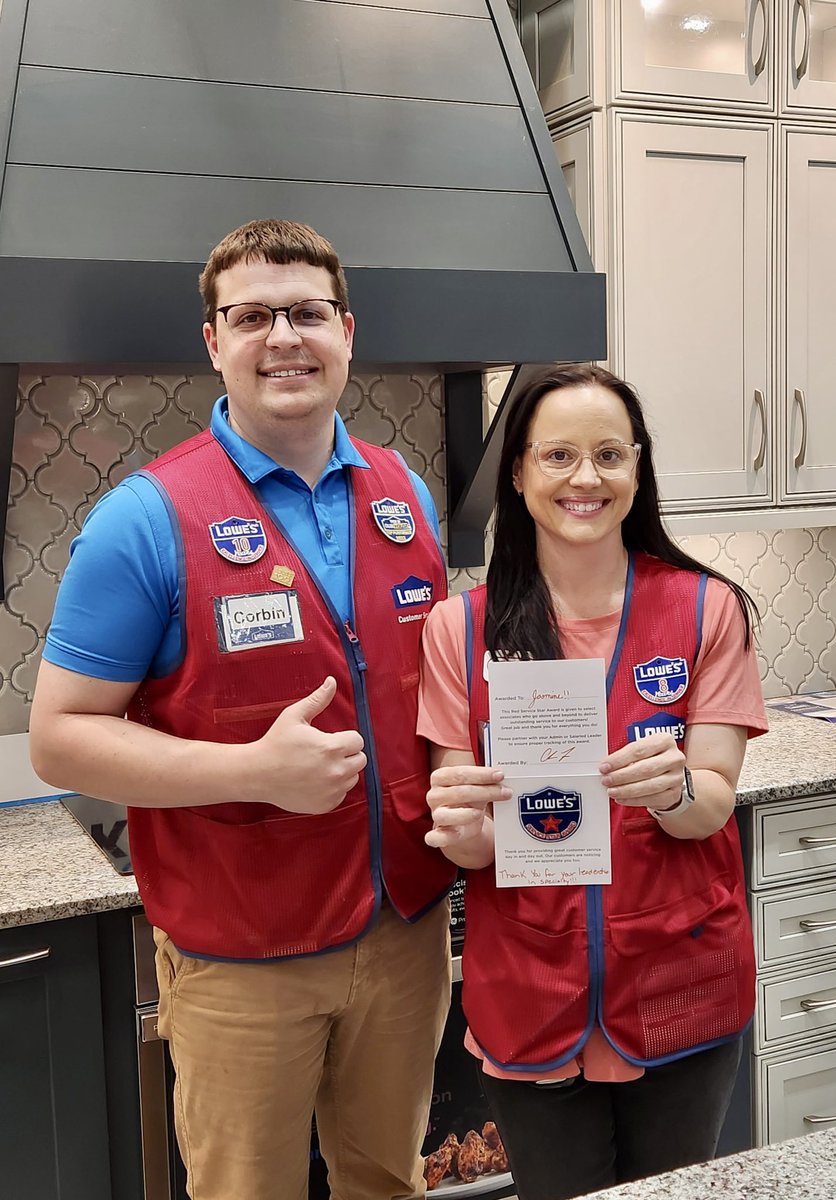 Corbin @ Lowe’s tweet media