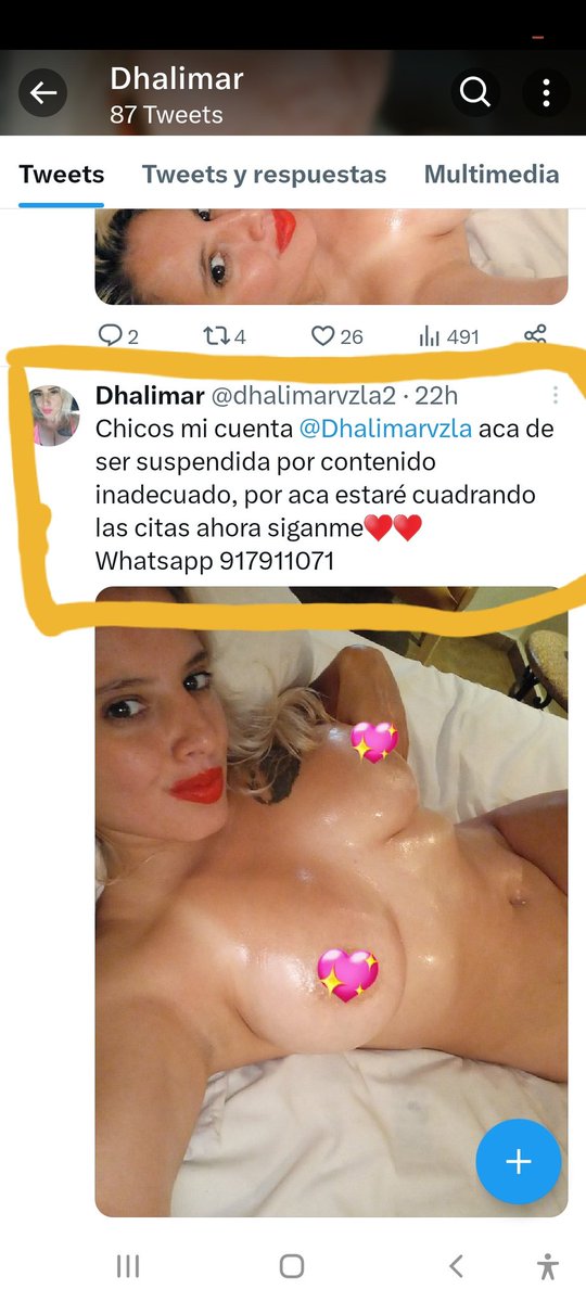 cesar18982's tweet photo. @morenahot21 Este es el número que me bloqueo del watsap pero ahora esta en twt con otra cuenta porque según ella la bloquearon, si te das cuenta es el mismo número y segun el tio mono ya anteriormente antes qu a mí ya había estafado a otra gente y también hizo la denuncia en su perfil de twt https://t.co/6ehQqz3Sj1