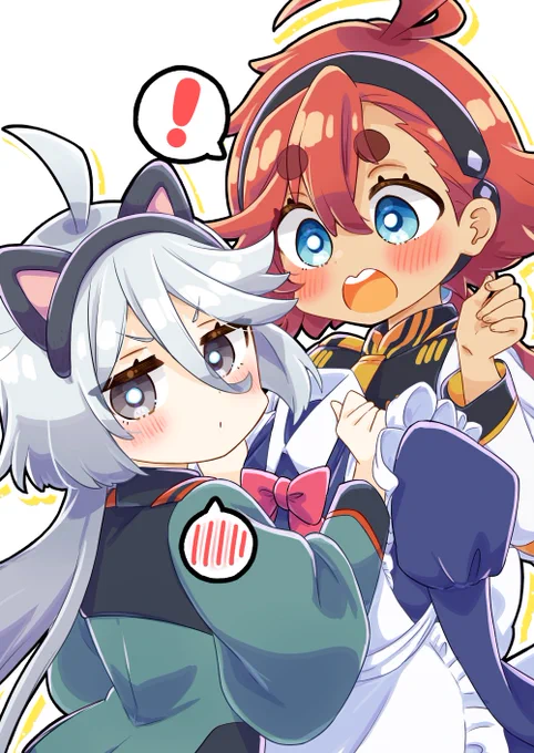 Oh!スレッタとミオリネさんイチャイチャ…カワイイカワイイね 