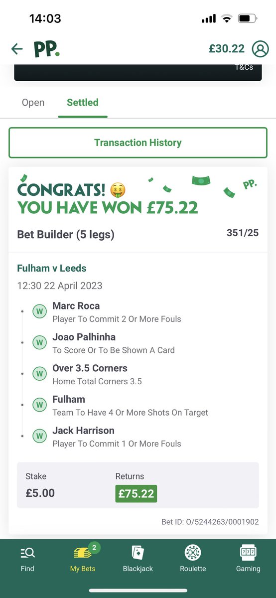 cheekyboyscott's tweet photo. @AndyRobsonTips Things ya love to see 😍😍. Took £50 out already 😂 https://t.co/g6hPDbAAMX