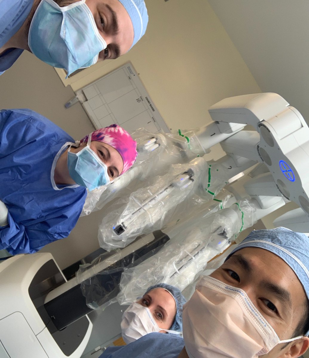 We recently celebrated our one-year anniversary of performing #roboticsurgery! This technology has allowed us to expand minimally invasive surgery across multiple specialties. Thank you to our incredible staff who has made this possible!