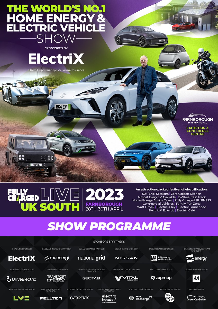 EVUKexpert's tweet photo. Wow! Look what we've got planned for you! 🤯 🤯 

Better start planning your weekend if you want to fit all of this in!
Find out more here! https://t.co/ylJX9eNMvt

Haven't got your tickets yet? There's still a chance! 
Book yours now! 👉 https://t.co/S5TRwyiZkC https://t.co/0jBycBnGBg