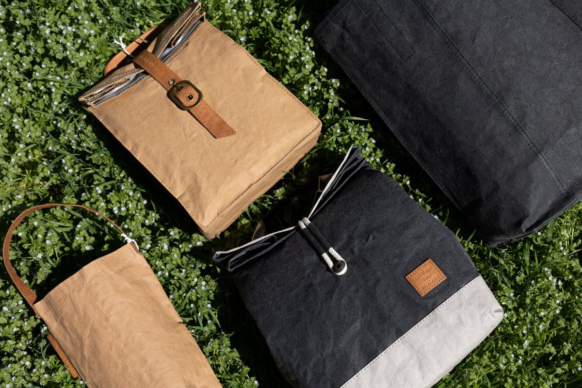 brandblvd07's tweet photo. If you want to show your commitment to protecting Earth, look to Out of the Woods. Using Supernatural Paper®, these bags are made from tree cellulose, making them sustainable, washable and vegan! And yes, you can brand it! Check out our eco-friendly merch: https://t.co/bgqL29Xx14 https://t.co/o8Zsa2uauO