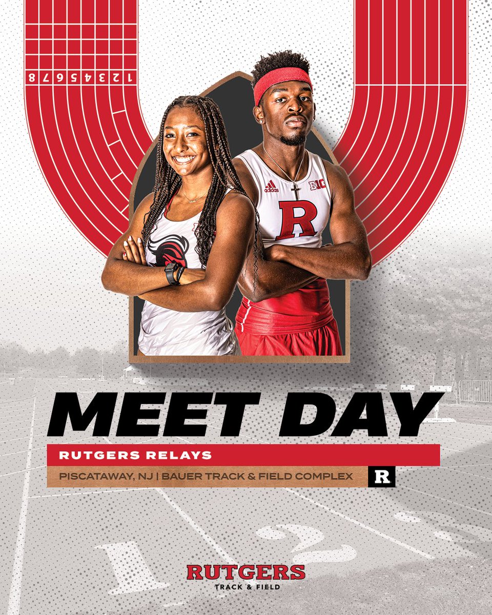 RutgersTFXC's tweet photo. 𝗗𝗮𝘆 𝗧𝘄𝗼!

The action continues at the Bauer Complex. Celebrate Senior Day and a special #RUTitleIX50 letterwinner recognition at 1 p.m. 

📅: April 22 at 10 a.m.
📍: Piscataway, NJ
📊: https://t.co/UazoTG6NvY

#GoRU 🛡⚔️ https://t.co/azFeImdIab