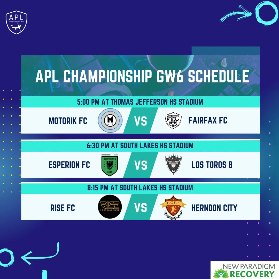 Get ready for this week's matchups 🤝