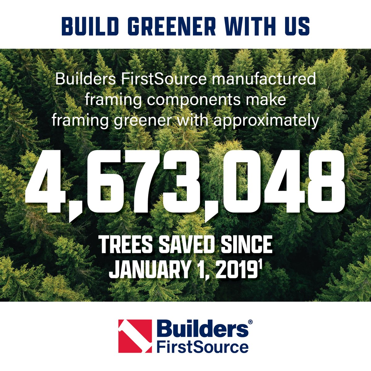 BldrFirstSource's tweet photo. Providing materials for the construction of green buildings is a priority for #BuildersFirstSource. ๐
Learn more in our ESG โฌ๏ธ
https://t.co/RGBGAn2NjU
#EarthDay #EarthDay2023 #BuildGreener https://t.co/2Q1NaiXZUV