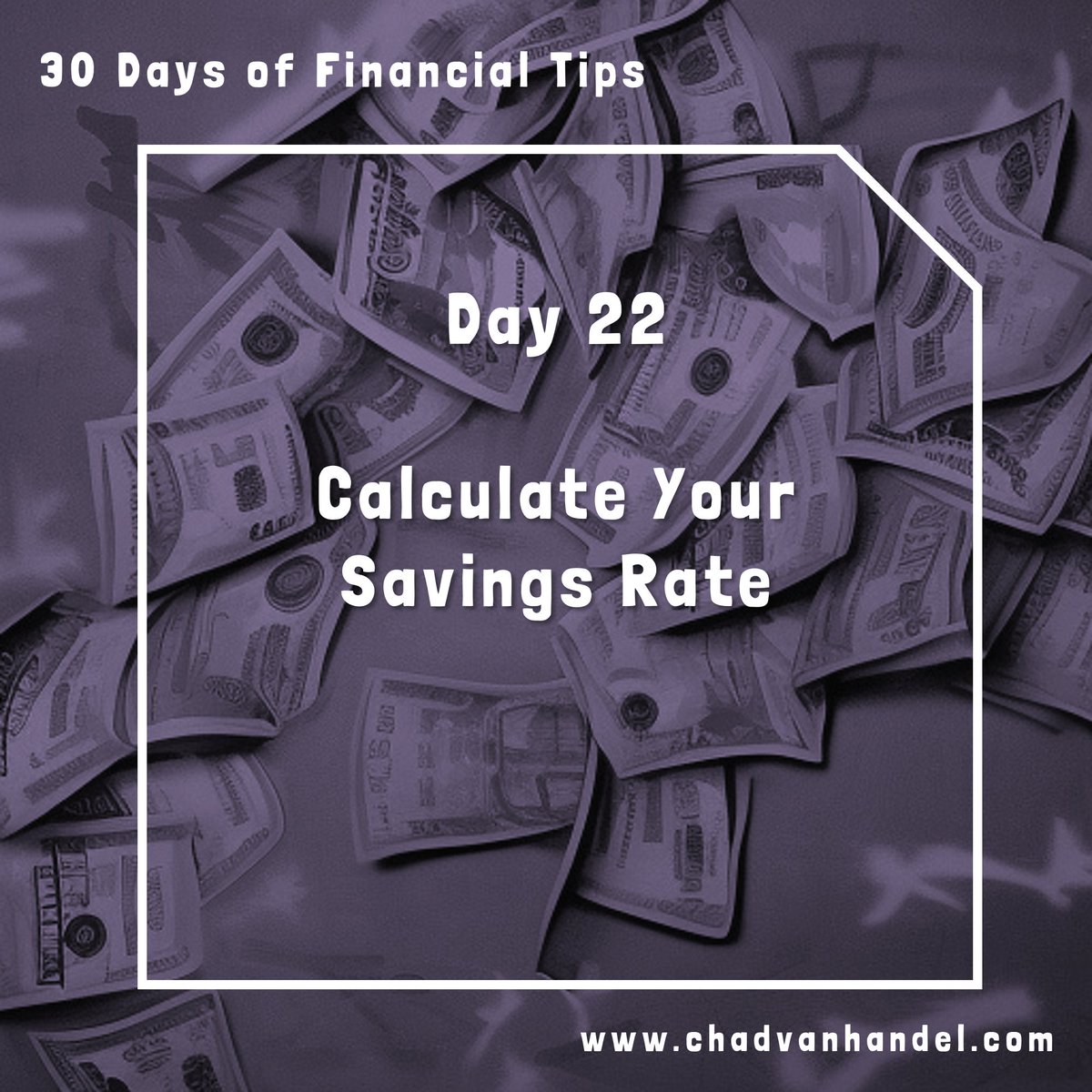 chadvanhandel's tweet photo. April is Financial Literacy Month, so this month I'll be sharing 30 financial tips compiled from CNBC and a few other sources. It's never too early or too late to get your money right. https://t.co/og15rf2thm