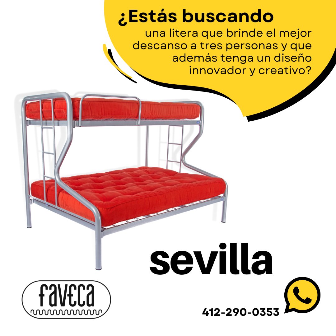 FAVECA_'s tweet photo. Maximiza el espacio en tu habitación sin sacrificar el estilo con nuestra litera para 3 personas. Diseño moderno y atractivo para familias o grupos de amigos. Aprovecha al máximo cada centímetro de tu habitación. #litera #diseñomoderno #maximizaespacio #familia #amigos #faveca https://t.co/nhp5XRK7qL