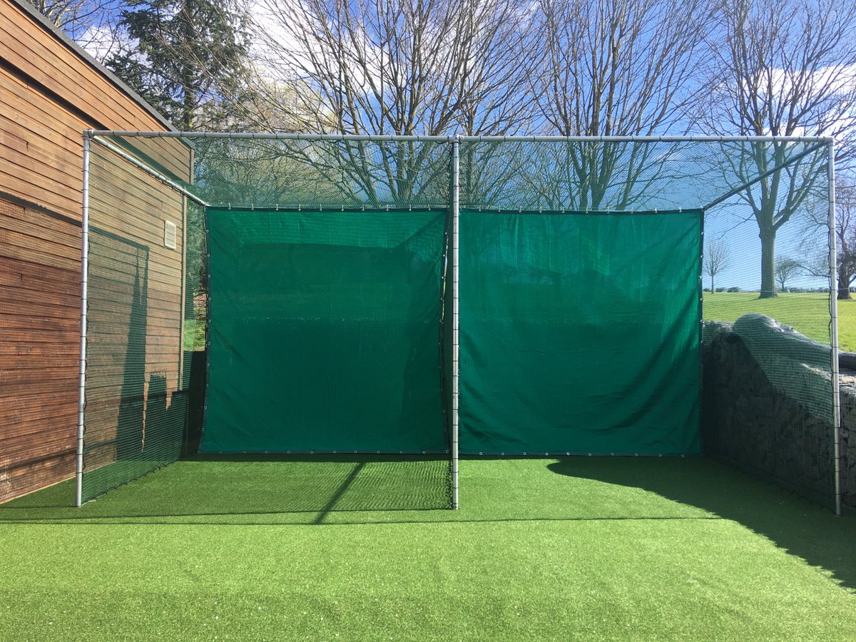 SportsNetsLtd's tweet photo. New Golf Practice Cage installation by Sports-nets at Bedford Golf Club. #golfcage#golfpracticecage https://t.co/mSMGsBkaCe