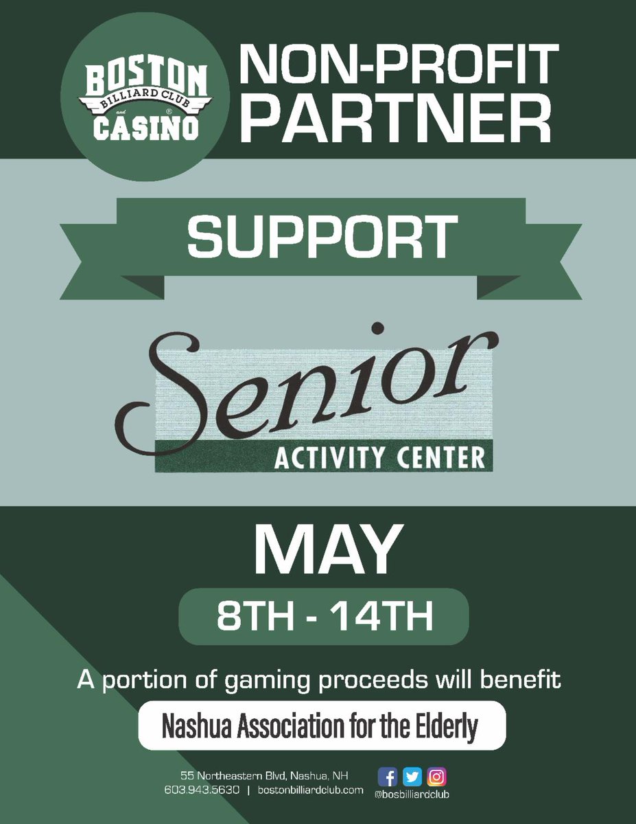 NashuaSeniors's tweet photo. Check out some of the May Happenings at the Nashua Senior Center.  Celebrating 45 years of serving greater Nashua seniors
https://t.co/ScgCQIBCC8 https://t.co/8cxZLLuZLY