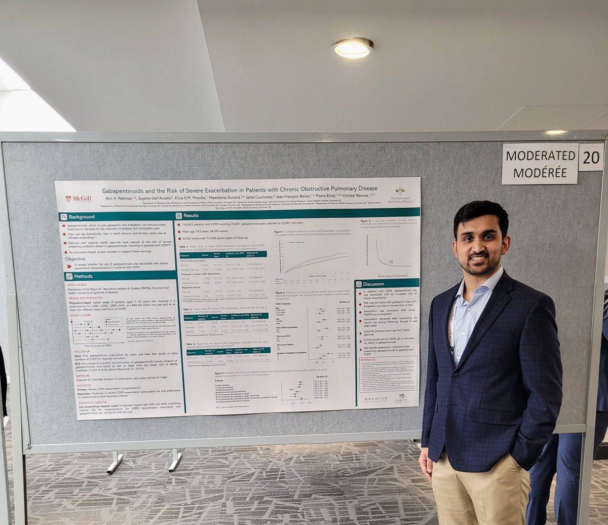 Sciencing on Eid at the Canadian Respiratory Conference, but missing yummy food at home #CRC2023 #EidMubarak