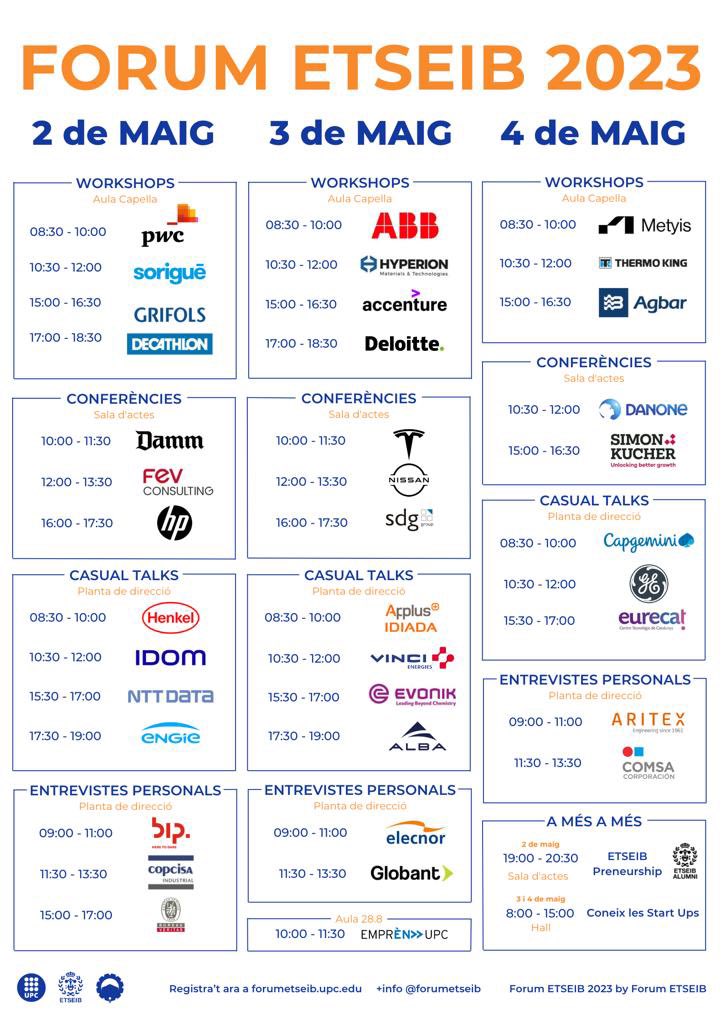 Forum ETSEIB tweet media