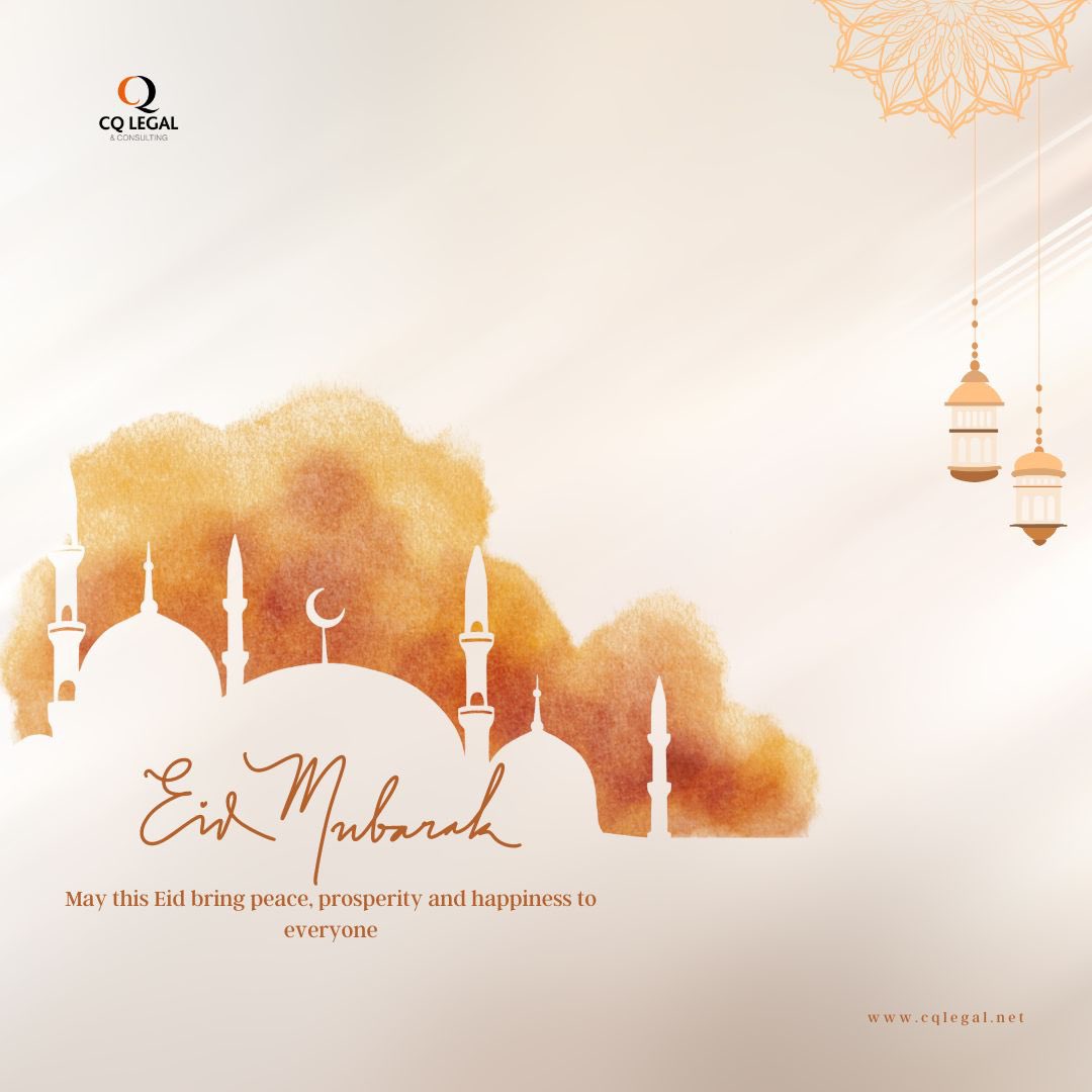 CQLEGAL2's tweet photo. Eid Mubarak! Wishing you and your loved ones a joyous celebration filled with love, peace, and happiness. #EidMubarak https://t.co/apeJN8AaRT