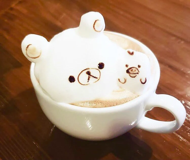 芸術的な3Dラテアートが楽しめる♪カフェ「リシュー」。