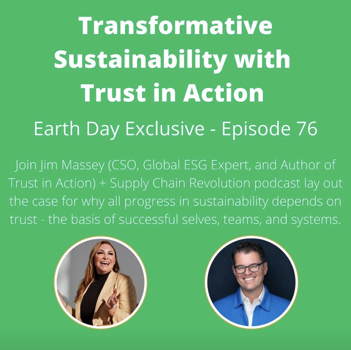 New Episode with CSO Jim Massey author of ' Trust in Action’. Trust is the basis of successful selves, teams, and systems change. 

LISTEN HERE podcasts.apple.com/us/podcast/sup… ☝🏾☝🏾☝🏾☝🏾☝🏾☝🏾☝🏾

#EarthDay