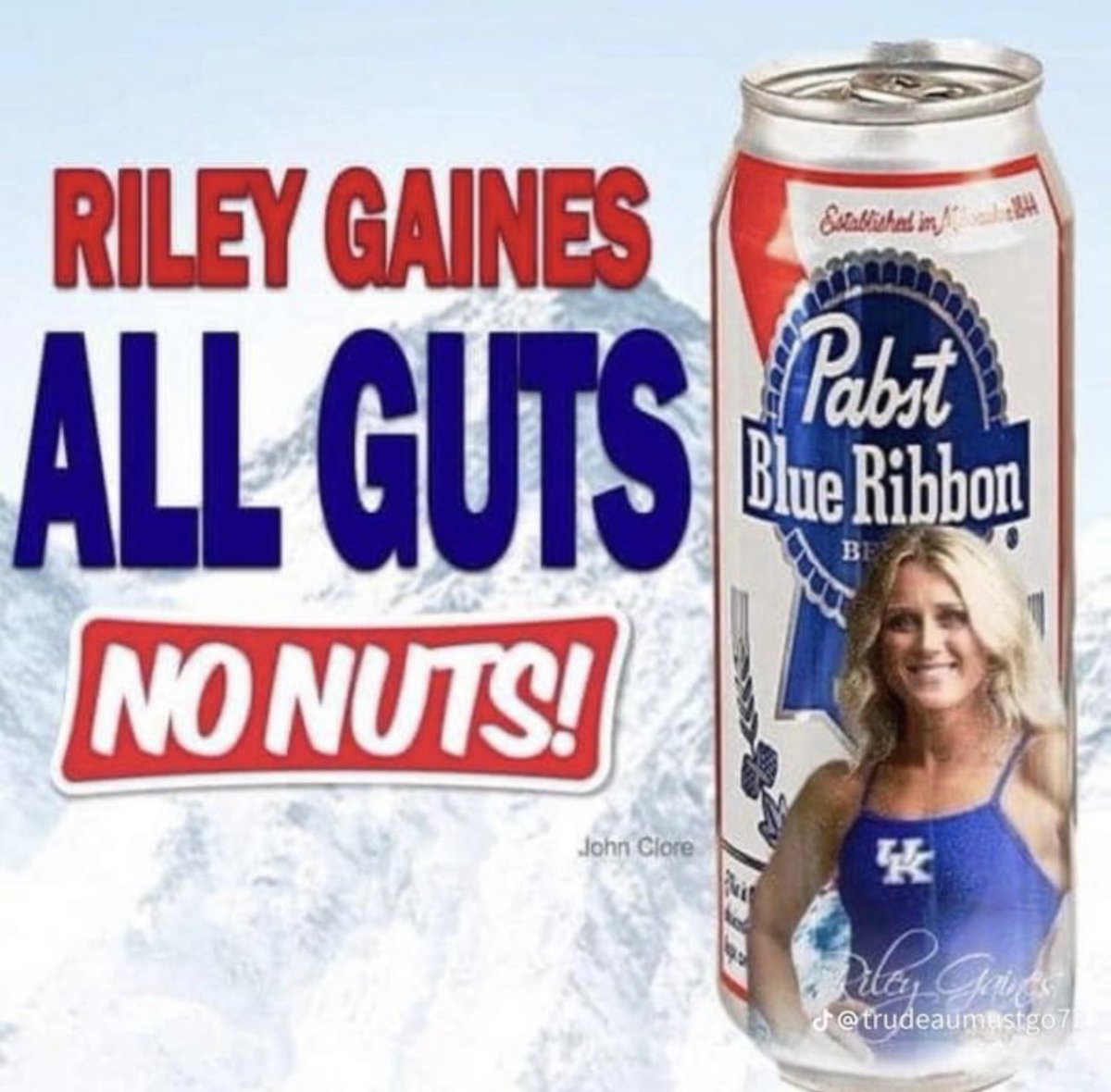 FFT1776's tweet photo. I support Riley Gaines!
Anheuser-Busch is dead to me. https://t.co/sJxC7Qmnxq