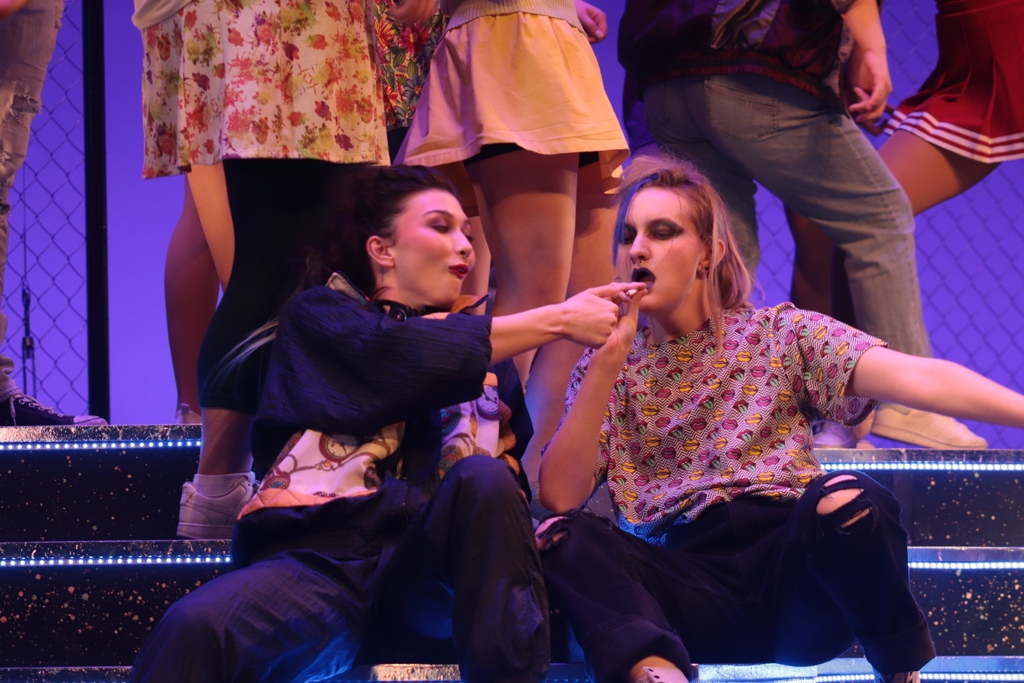 SCC_Arts's tweet photo. Attention hardworking Windsorites: Your big fun is just around the corner! Join us at Chrysler Theater for musical magic with Heathers🎭 We’ve got shows at 2:00pm and 7:30pm today. Grab a ticket online at https://t.co/X0WbHtdwm9🎟️

 #HeatherstheMusical #StClairCollege https://t.co/sFPcpJlmYc