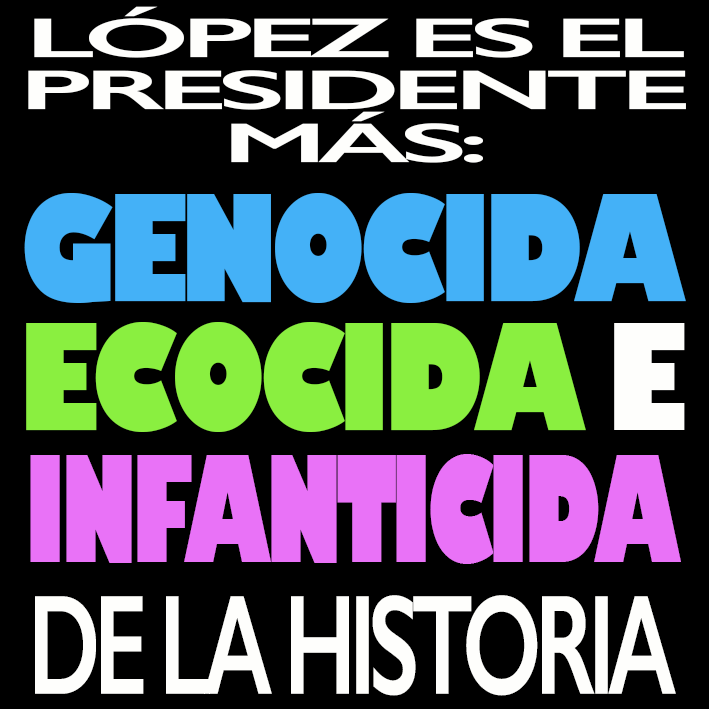 CUANDO SE DESGOBIERNA CON PURA SALIVA Y AIRE CALIENTE DESDE SUS INSUFRIBLES INSOPORTABLES PATRAÑERAS, SE OBTIENE UN SEXENIO PERDIDO DE RETRASO, ENFERMEDAD, DESTRUCCIÓN, ECOCIDIO Y MUERTE.
EL LEGADO DE LÓPEZ Y MORENA.