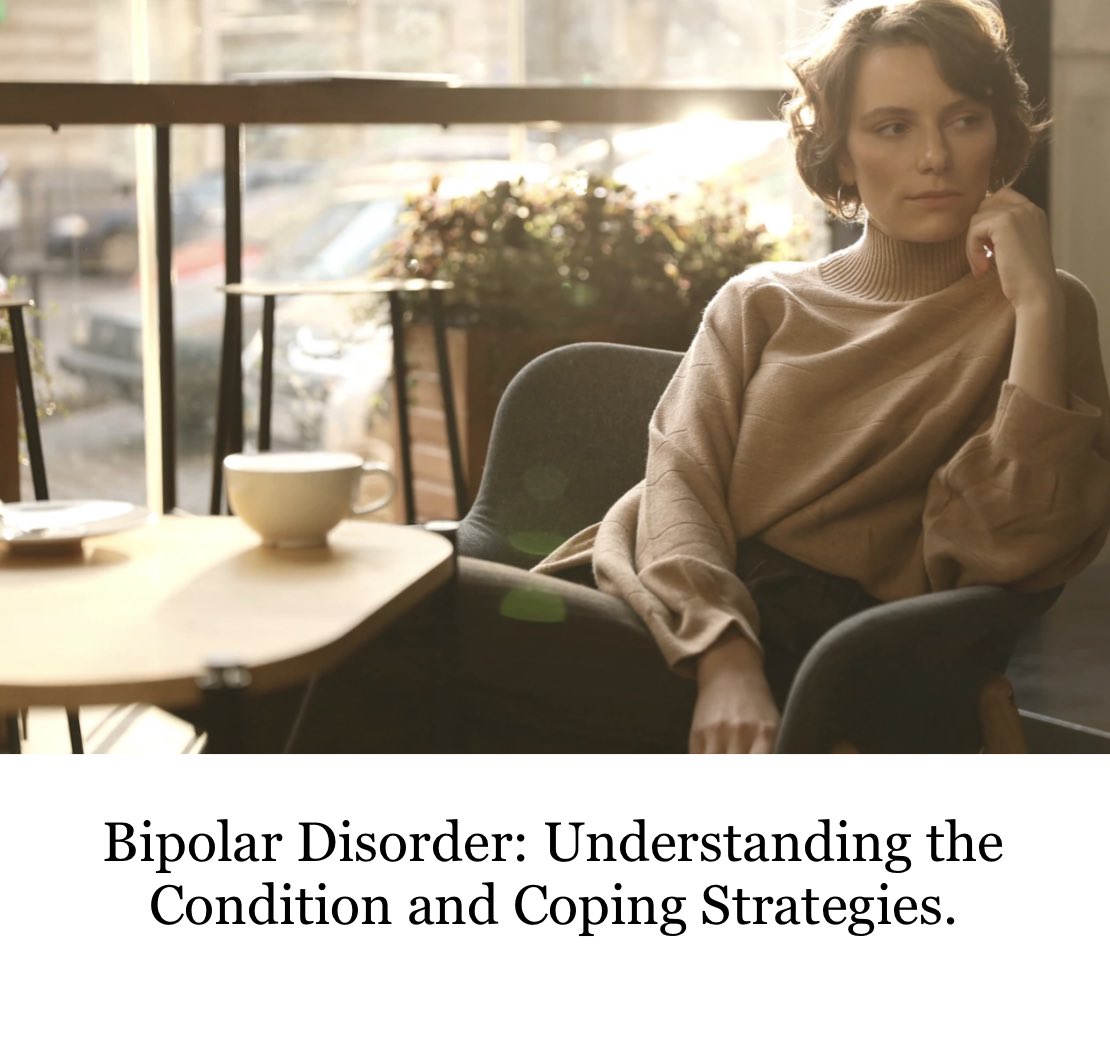If you or someone you know is living with bipolar disorder, it's essential to seek professional help and support. Let's break the stigma and support those affected by this condition

#bipolardisorderawareness #mentalhealthmatters