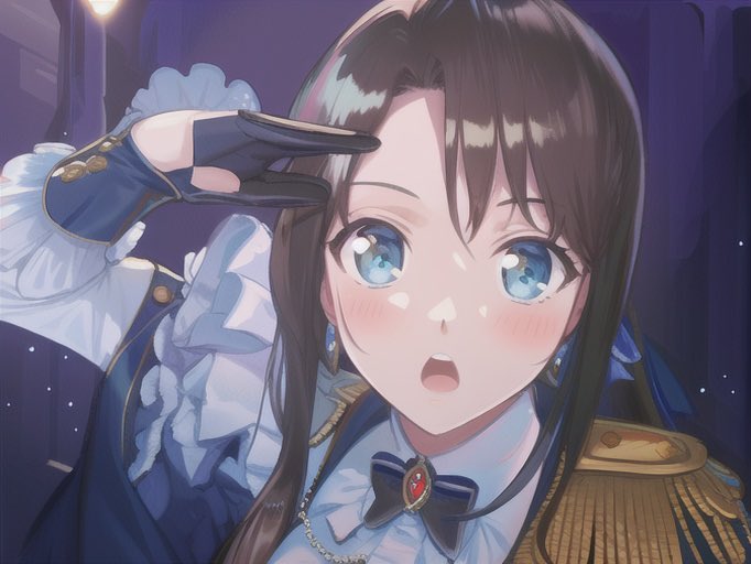 __miii8_'s tweet photo. 3Dライブの写真をAIイラスト化するの楽しい https://t.co/JnetCOcGee