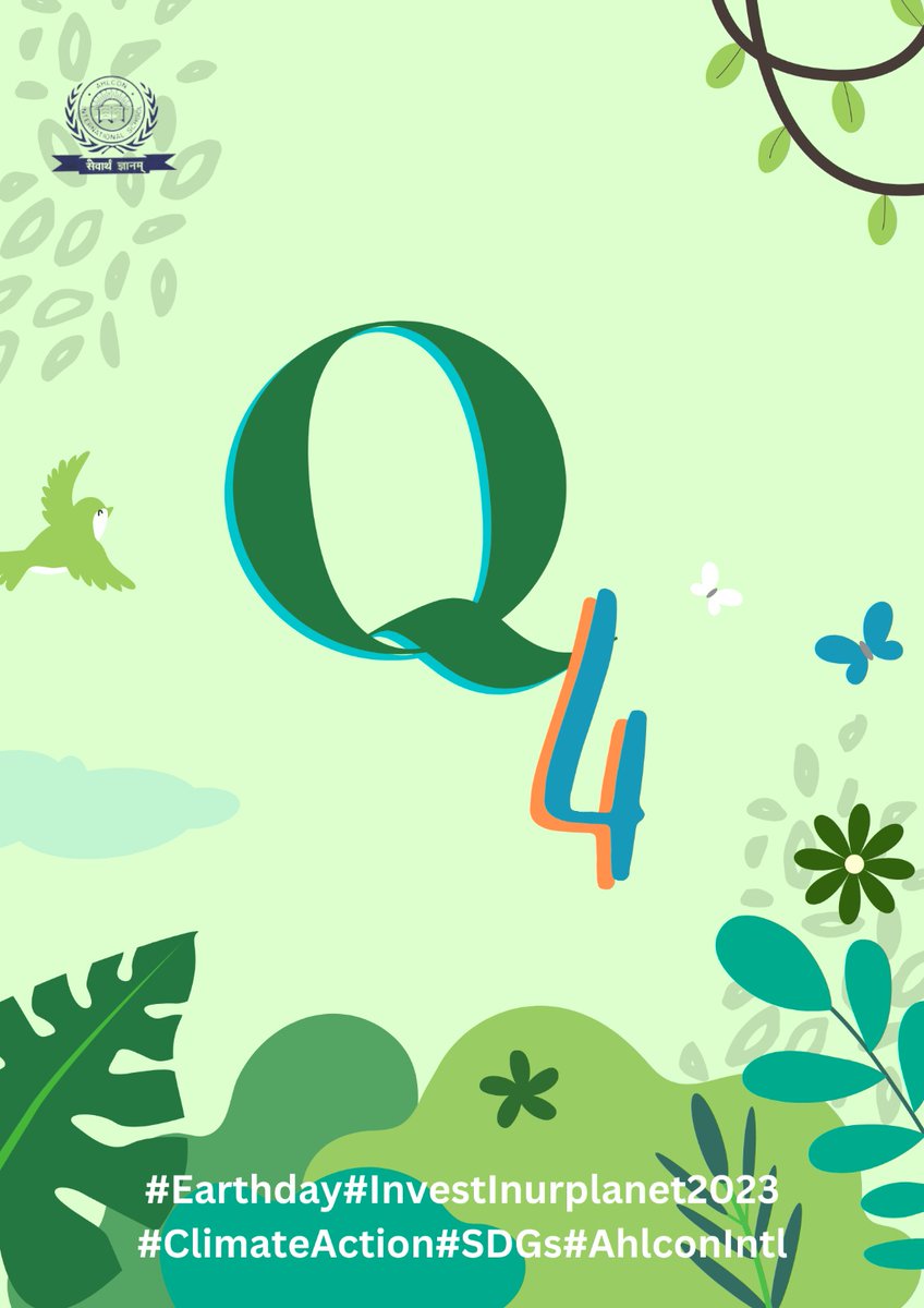 sdg4all's tweet photo. Q4.What are some practical steps we can take to reduce our carbon footprint and combat climate change? #EarthDay2023 #InvestInOurPlanet #ClimateAction #SDGs #AhlconIntl 

@ashokkp @y_sanjay @pntduggal @kandhari_ekta @RashmiJ99932149 @Ritika1977 @kavita_girdhar @neha_stell58193 https://t.co/ZsXKVAwVbh