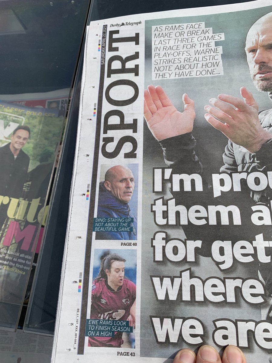 UoDFootyJournos's tweet photo. Our @AlfieDickin looks ahead to @DCFCWomen’s push for a top-four finish as they travel to @HTAFCWomen.
#qualitywillout
@DerbyUniPress @FAWNL https://t.co/TM2ql2ZyEF
