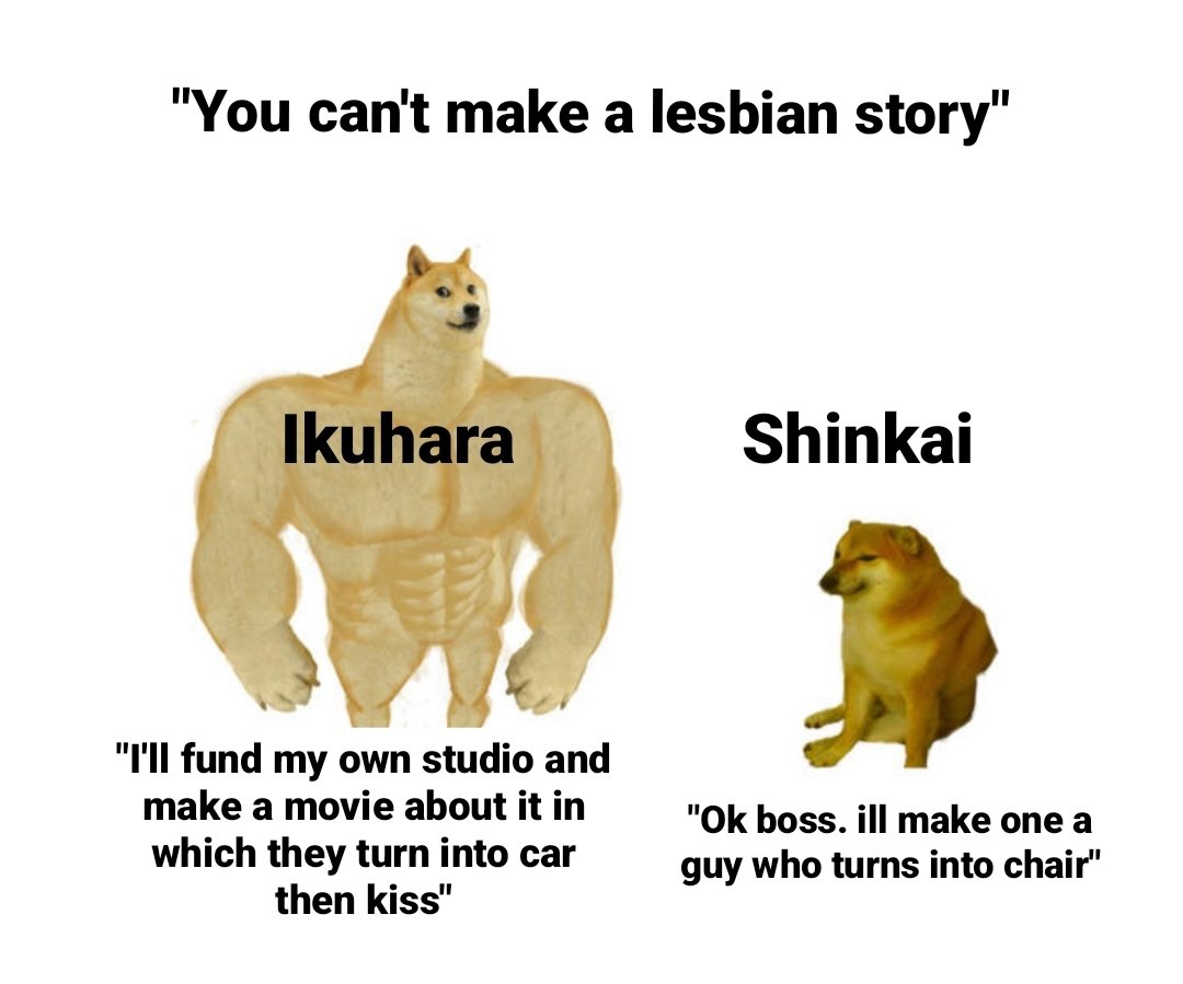 stushixstushi's tweet photo. JK shinkai has so much clout and fame at this point he shoulda tried harder ill never stop hating https://t.co/zckNc15SrS