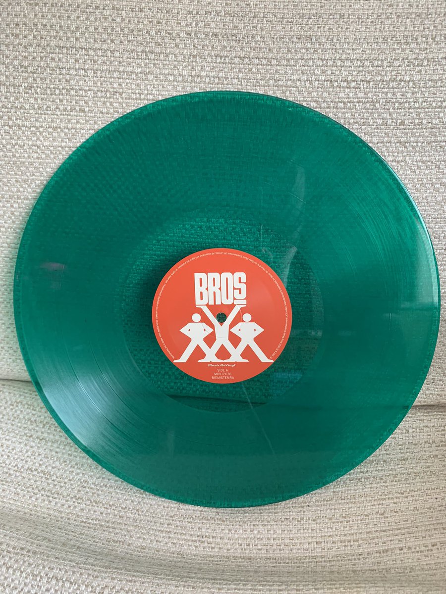 blueloulou1973's tweet photo. @mattgoss Look what I got up for at 05.00 this morning, that colour ๐๐ถ๐ Thanks @BanquetRecords for stocking it, Happy Record Store day. ๐ #mattgoss #lukegoss #craiglogan #bros #throwback #brosette #vinyl #recordstoreday2023 https://t.co/PDY4UX1oKU