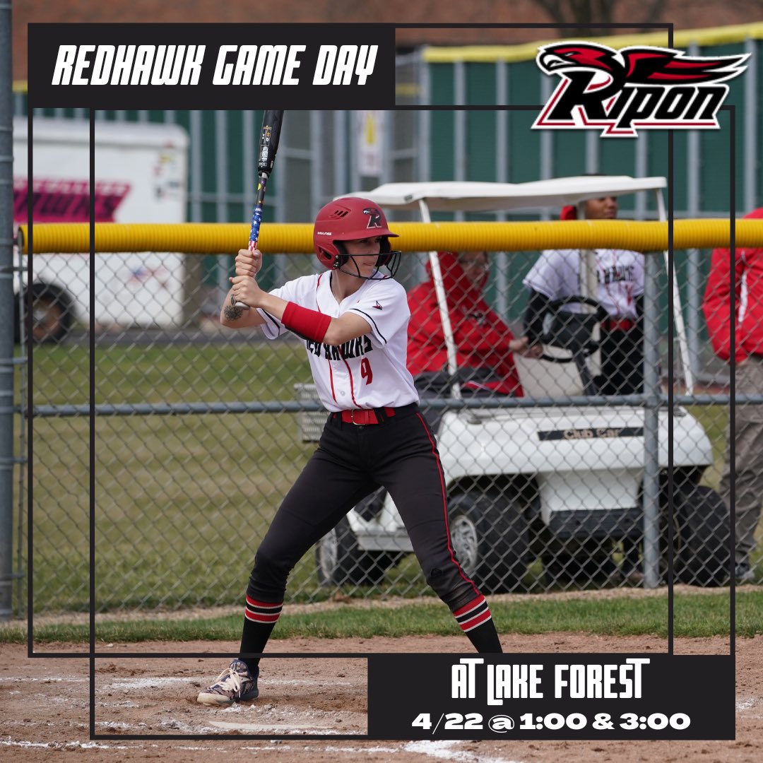 Happy Gameday! The Hawks travel to Lake Forest for a double header starting at 1:00! #HumHawks #Conference #GettingAfterIt #Team42