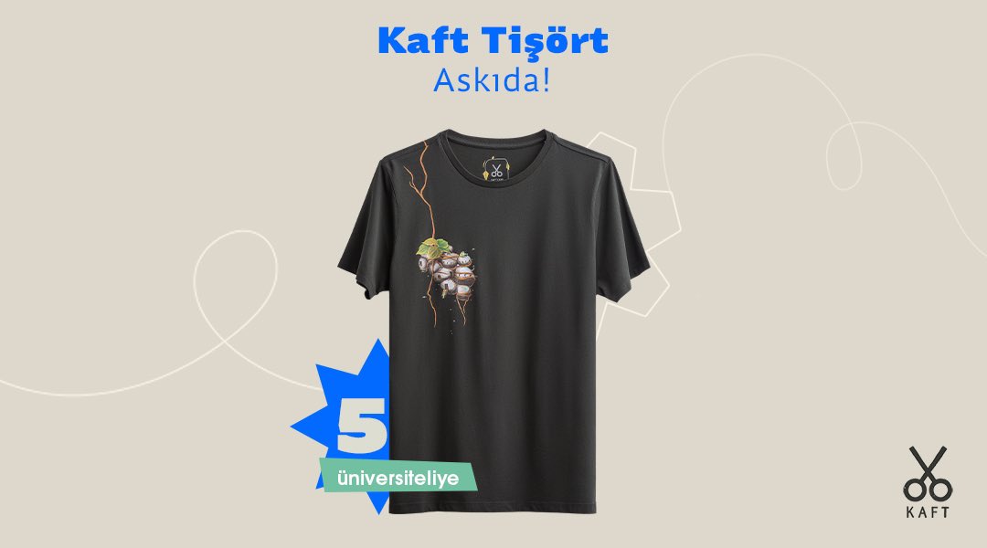 askidanevar's tweet photo. Askıda “Tasarım Tişört” var! @KAFTco desteğiyle 5 üniversiteliye hediye! https://t.co/BJcZfnUtJu