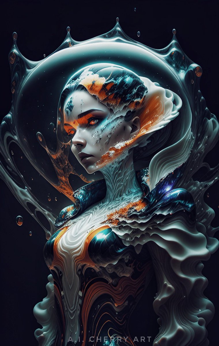 laphalenelibre's tweet photo. Fluidified 
#AIArtworks #aigeneratedart #art #cgart #AIphoto #GenerativeAI #openai #midjourneyart #AIart #stablediffusion #dalle2 #weirdart #fluidified https://t.co/h94Ppl69JI
