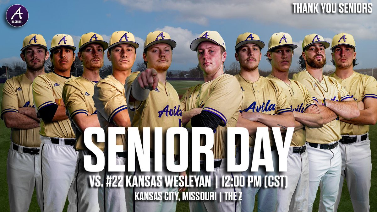 AvilaBaseball's tweet photo. One last time at The Z, see you there!
🆚 | #22 Kansas Wesleyan
📍 | The Z
⌚️ | 12:00 & 3:00 (CST)
🖥️ | https://t.co/RkasmPZFNW
💻 | https://t.co/D6LqPOhMHe
#GoEagles | #DC12 | @NAIABall https://t.co/cjFlK9Eg6z