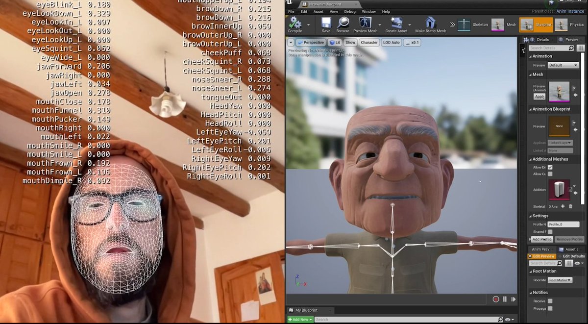 UnrealEngine's tweet photo. "Because it was easy to do things like create scenes, place characters in a space, move elements, and adjust lighting, I could combine my three roles—director, cinematographer and editor—in a single step." https://t.co/MaOGkOCpFx