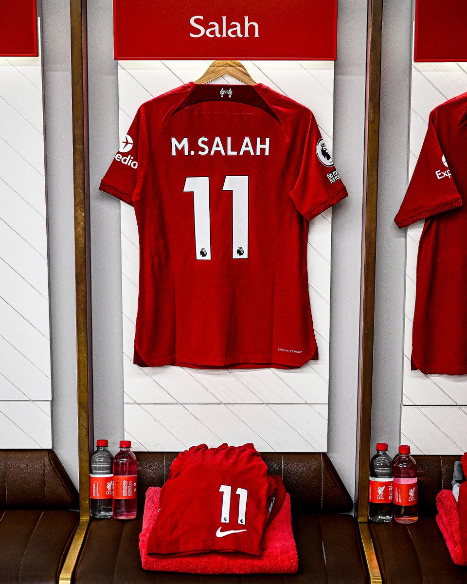 LFC's tweet photo. Fit for our Egyptian king 👑

#LIVNFO https://t.co/EBg1s5okE9